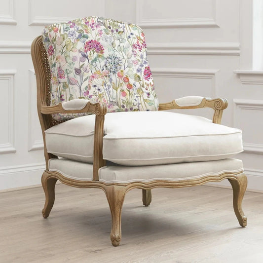 Voyage Maison (Riva Home) Voyage Maison Furniture Hedgerow Printed Florence Chair Oak/Lotus by Voyage Maison