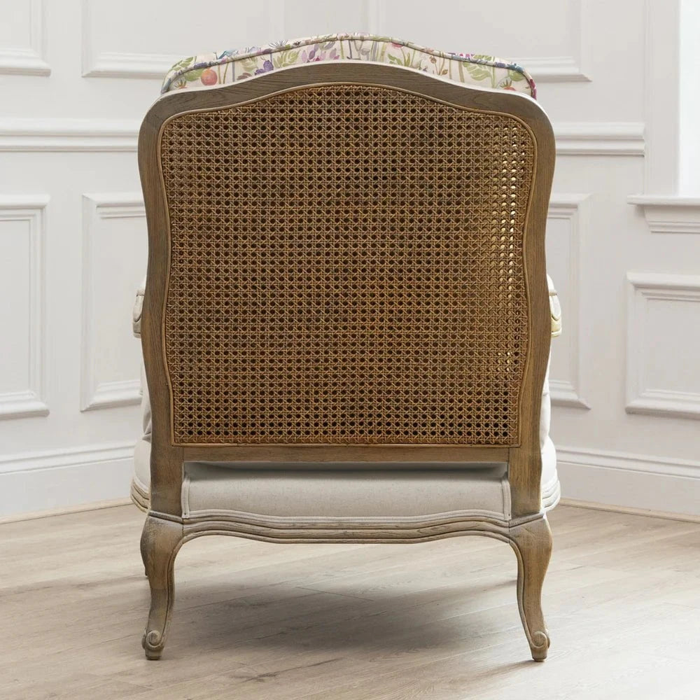 Voyage Maison (Riva Home) Voyage Maison Furniture Hedgerow Printed Florence Chair Oak/Lotus by Voyage Maison