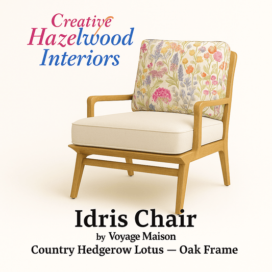 Voyage Maison (Riva Home) Voyage Maison Furniture Idris Chair — Country Hedgerow Lotus by Voyage Maison