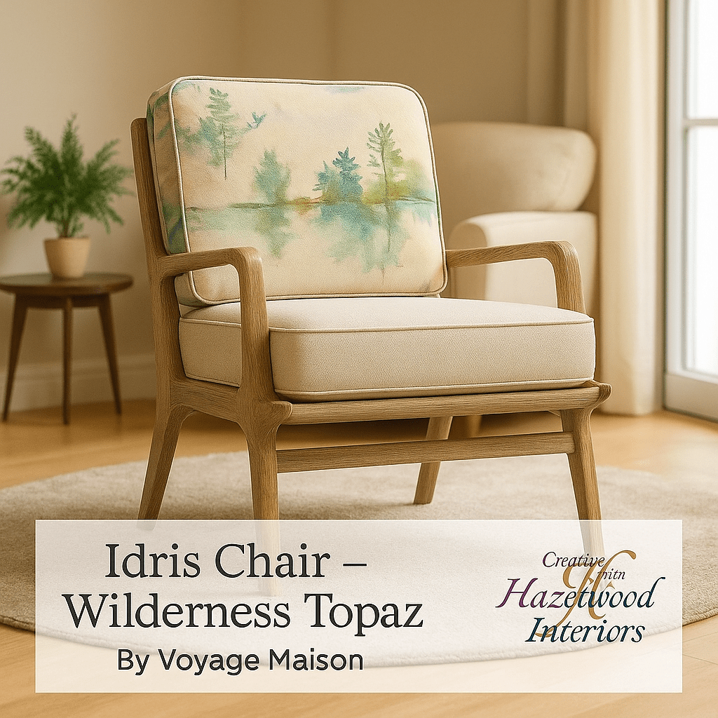 Voyage Maison (Riva Home) Voyage Maison Furniture Idris Chair in Wilderness Topaz By Voyage Maison