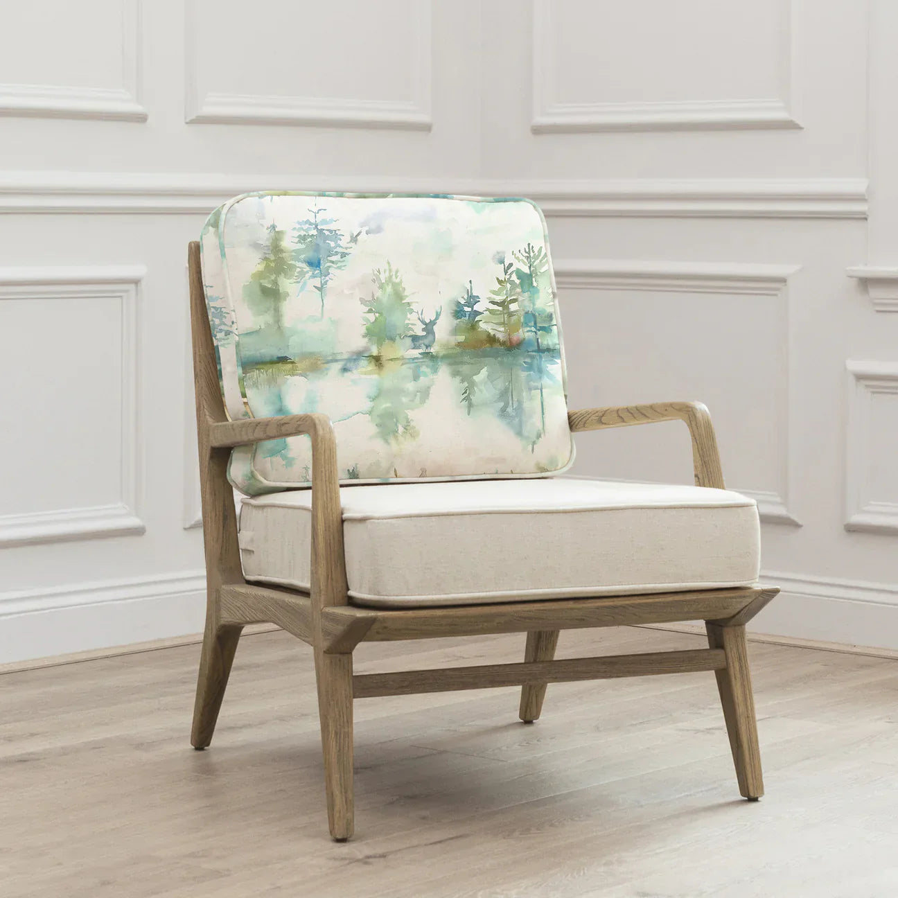 Voyage Maison (Riva Home) Voyage Maison Furniture Idris Chair in Wilderness Topaz By Voyage Maison