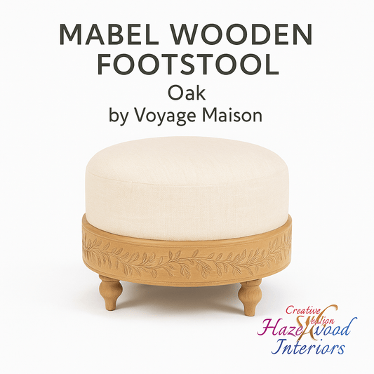 Voyage Maison (Riva Home) Voyage Maison Furniture Mabel Wooden Footstool – Oak by Voyage Maison