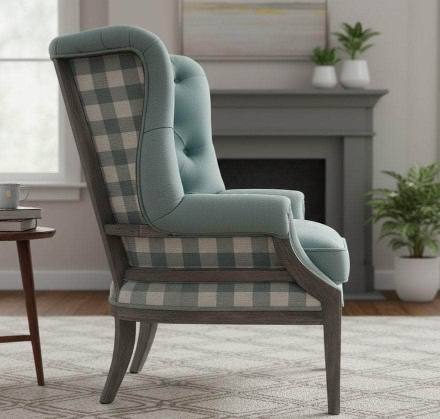 Voyage Maison (Riva Home) Voyage Maison Furniture Maxwell Deconstructed Tamar Duck Egg Chair By Voyage Maison