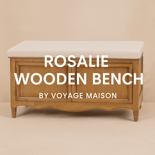 Voyage Maison (Riva Home) Voyage Maison Furniture Rosalie Wooden Bench By Voyage Maison