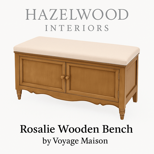 Voyage Maison (Riva Home) Voyage Maison Furniture Rosalie Wooden Bench By Voyage Maison
