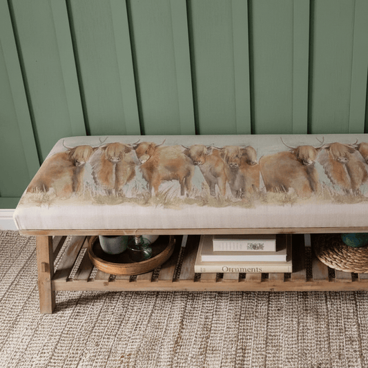 Voyage Maison (Riva Home) Voyage Maison Furniture RUPERT BENCH HIGHLAND COO by Voyage Maison