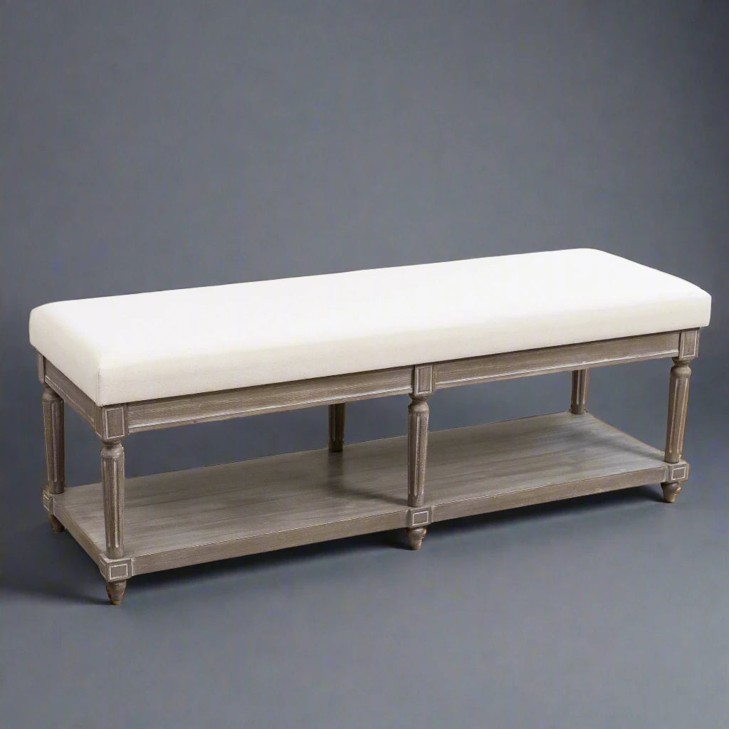 Voyage Maison (Riva Home) Voyage Maison Furniture Voyage Maison Matilda Bench in Stone
