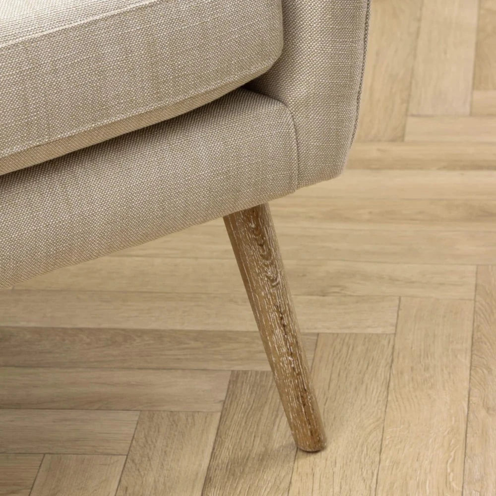 Voyage Maison (Riva Home) Voyage Maison Furniture Voyage Maison Oswald Textured Woven Chair Linen