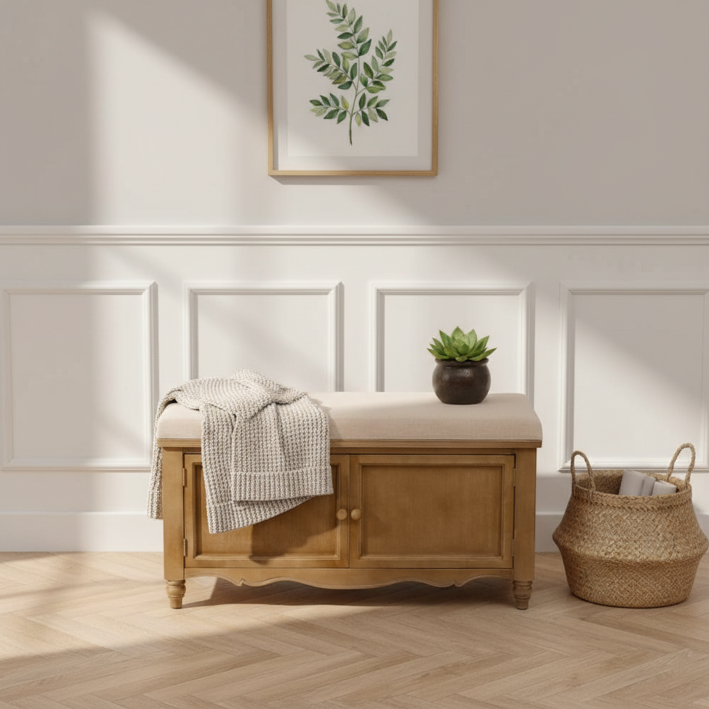 ROSALIE WOODEN BENCH by Voyage Maison
