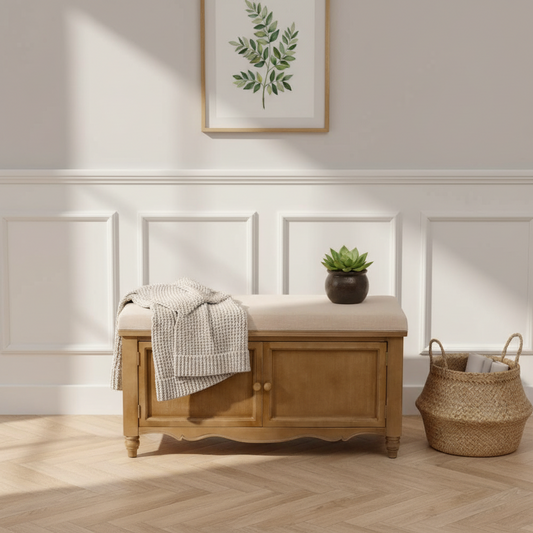 ROSALIE WOODEN BENCH by Voyage Maison