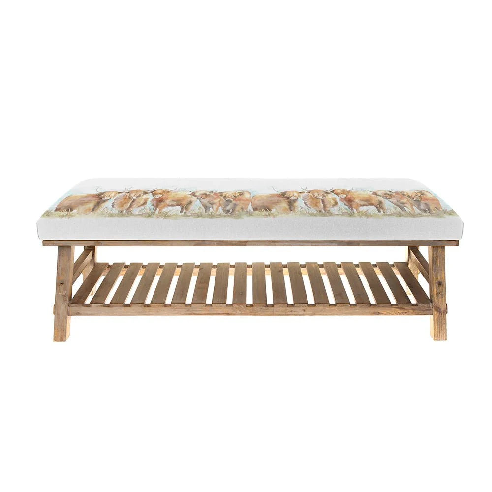 Voyage Maison (Riva Home) Voyage Maison Furniture Voyage Maison Rupert Bench | Highland Coo