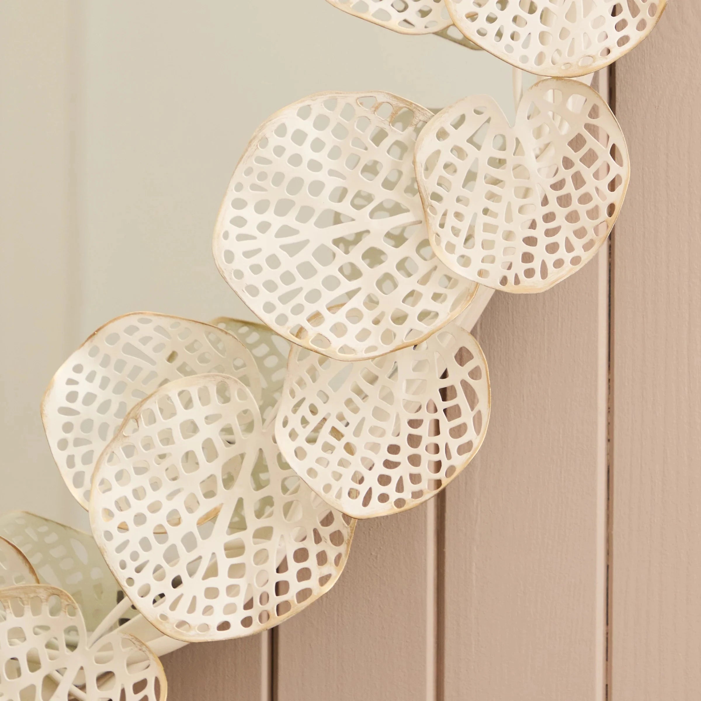 Voyage Maison (Riva Home) Voyage Maison Hand Crafted Mirror GAIA MIRROR ANTIQUE WHITE GOLD by Voyage Maison