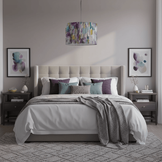 Voyage Maison (Riva Home) Voyage Maison Hand Rolled Shade Azima Eva Lamp Shade by Voyage Maison