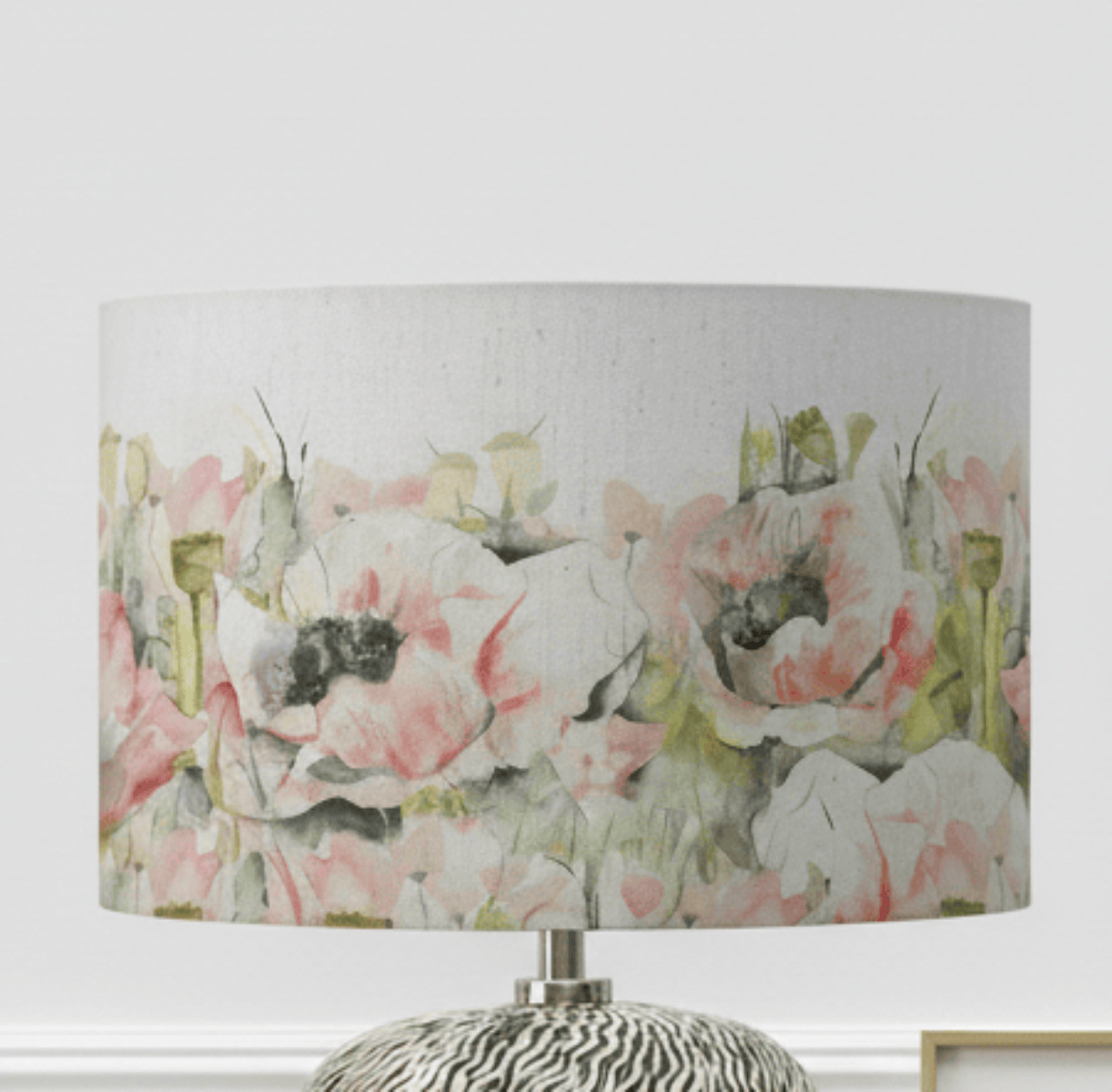 Voyage Maison (Riva Home) Voyage Maison Hand Rolled Shade D52cm PAPAVERA EVA LAMP SHADE SWEETPEA by Voyage Maison