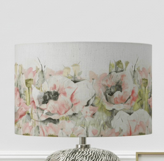 Voyage Maison (Riva Home) Voyage Maison Hand Rolled Shade D52cm PAPAVERA EVA LAMP SHADE SWEETPEA by Voyage Maison