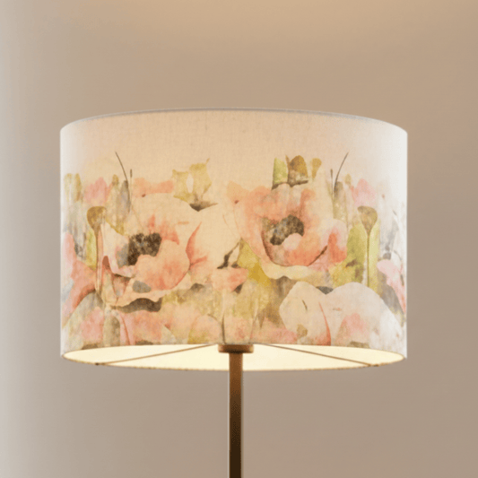 Voyage Maison (Riva Home) Voyage Maison Hand Rolled Shade D52cm PAPAVERA EVA LAMP SHADE SWEETPEA by Voyage Maison