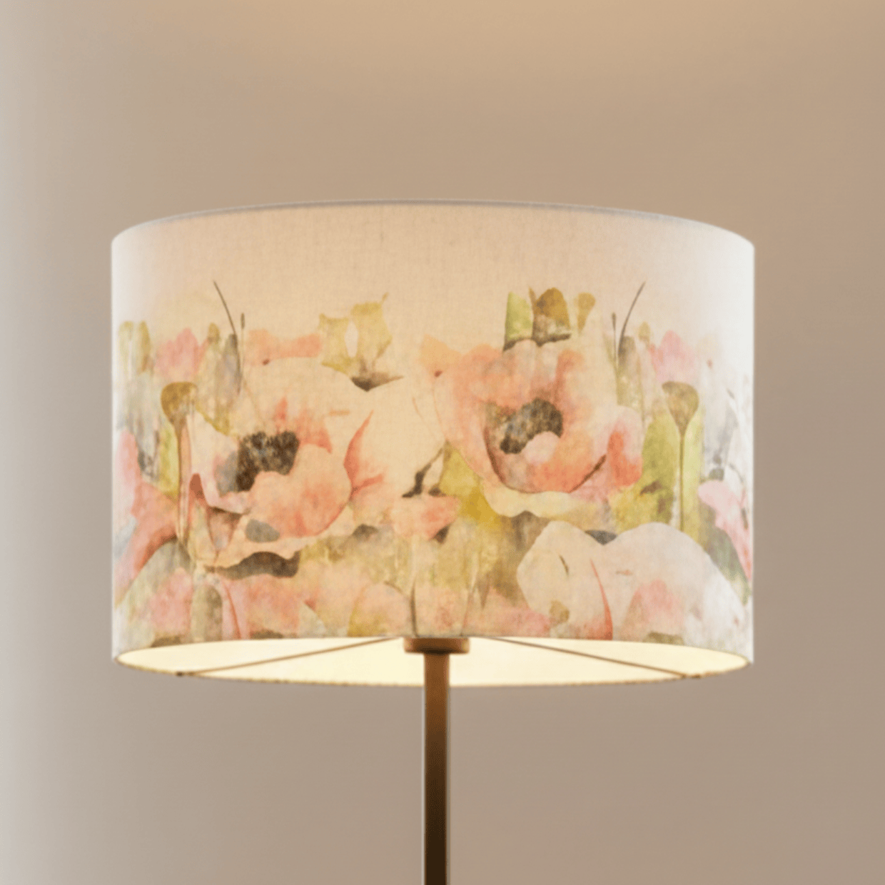 Voyage Maison (Riva Home) Voyage Maison Hand Rolled Shade D52cm PAPAVERA EVA LAMP SHADE SWEETPEA by Voyage Maison
