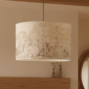 Voyage Maison (Riva Home) Voyage Maison Hand Rolled Shade ENCHANTED FOREST EVA LAMP SHADE FOREST by Voyage Maison