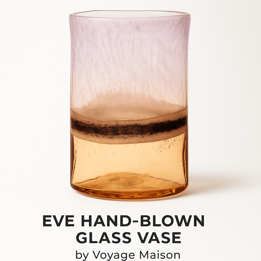 Voyage Maison (Riva Home) Voyage Maison Handmade Designer Art EVE HAND-BLOWN GLASS VASE by Voyage Maison