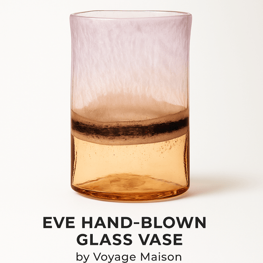 Voyage Maison (Riva Home) Voyage Maison Handmade Designer Art EVE HAND-BLOWN GLASS VASE by Voyage Maison
