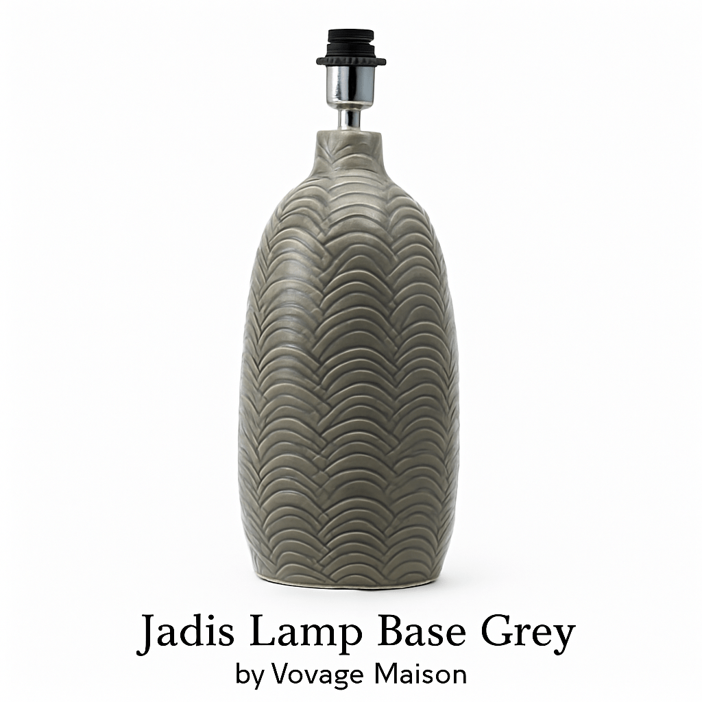 Voyage Maison (Riva Home) Voyage Maison Lamp Base Jadis Lamp Base Grey by Voyage Maison