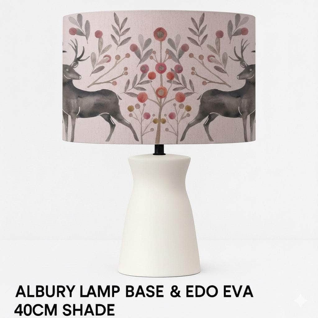 Voyage Maison (Riva Home) Voyage Maison Lamp Bundle ALBURY LAMP BASE & EDO EVA 40CM SHADE – BUNDLE by Voyage Maison