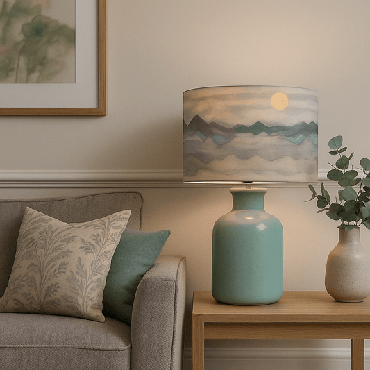 Voyage Maison (Riva Home) Voyage Maison Lamp Bundle Arizona River Shade (Ø 40 cm) + Elspeth Duck Lamp Base — Complete Table Lamp | Voyage Maison