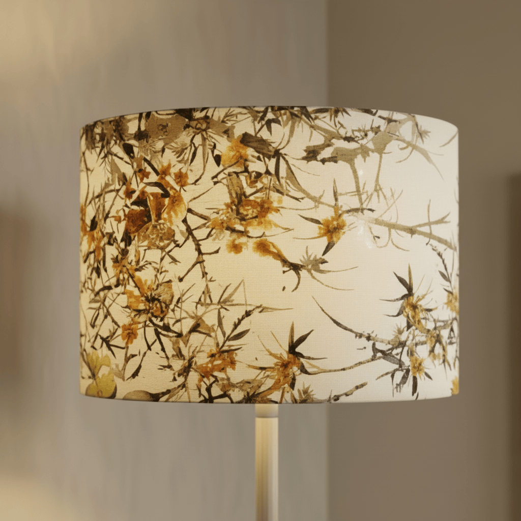 Voyage Maison (Riva Home) Voyage Maison Lamp Bundle HAZELDENE AMBER SHADE & SOLENSIS GREY FLOOR LAMP BUNDLE by Voyage Maison