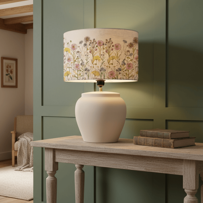 Voyage Maison (Riva Home) Voyage Maison Lamp Bundle MEDMERRY EVA & EDESSA COMPLETE TABLE LAMP – ECRU / LINEN by Voyage Maison