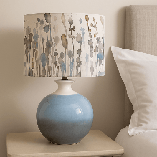 Voyage Maison (Riva Home) Voyage Maison Lamp Bundle Neso Sky Lamp Base + Arley Ironstone EVA Shade (30 cm) — Complete Table Lamp Bundle | Voyage Maison