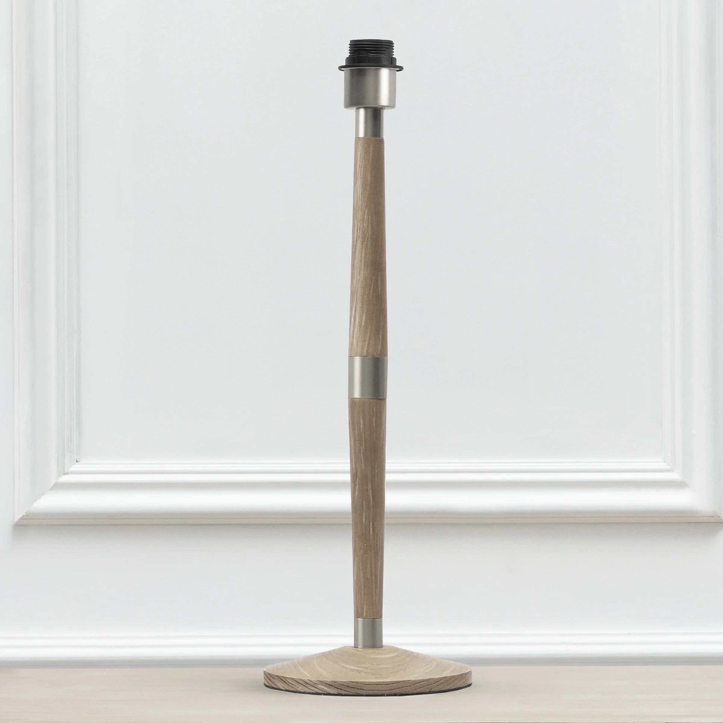 Voyage Maison (Riva Home) Voyage Maison Lamp Bundle SOLENSIS LARGE LAMP BASE GREY & SERAPHINIA DUCK EGG SHADE BUNDLE by Voyage Maison