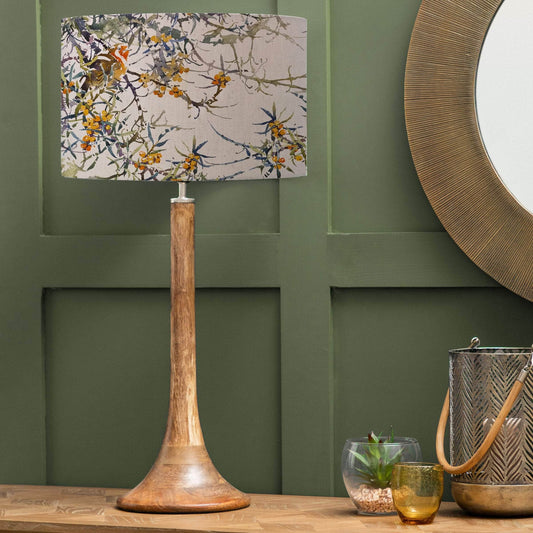 Voyage Maison (Riva Home) Voyage Maison Lamp Bundle Voyage Maison Hawthorn Eva D52m & Kinross 53cm Complete Table Lamp in Mango/Natural