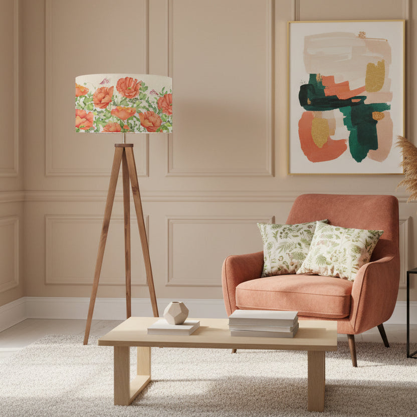 Voyage Maison (Riva Home) Voyage Maison Lamp Bundle Voyage Maison Valeria Eva & Aratus Complete Floor Lamp Scarlet Bundle