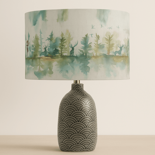 Voyage Maison (Riva Home) Voyage Maison Lamp Bundle Wilderness Eva & Jadis Complete Table Lamp Grey / Topaz by Voyage Maison