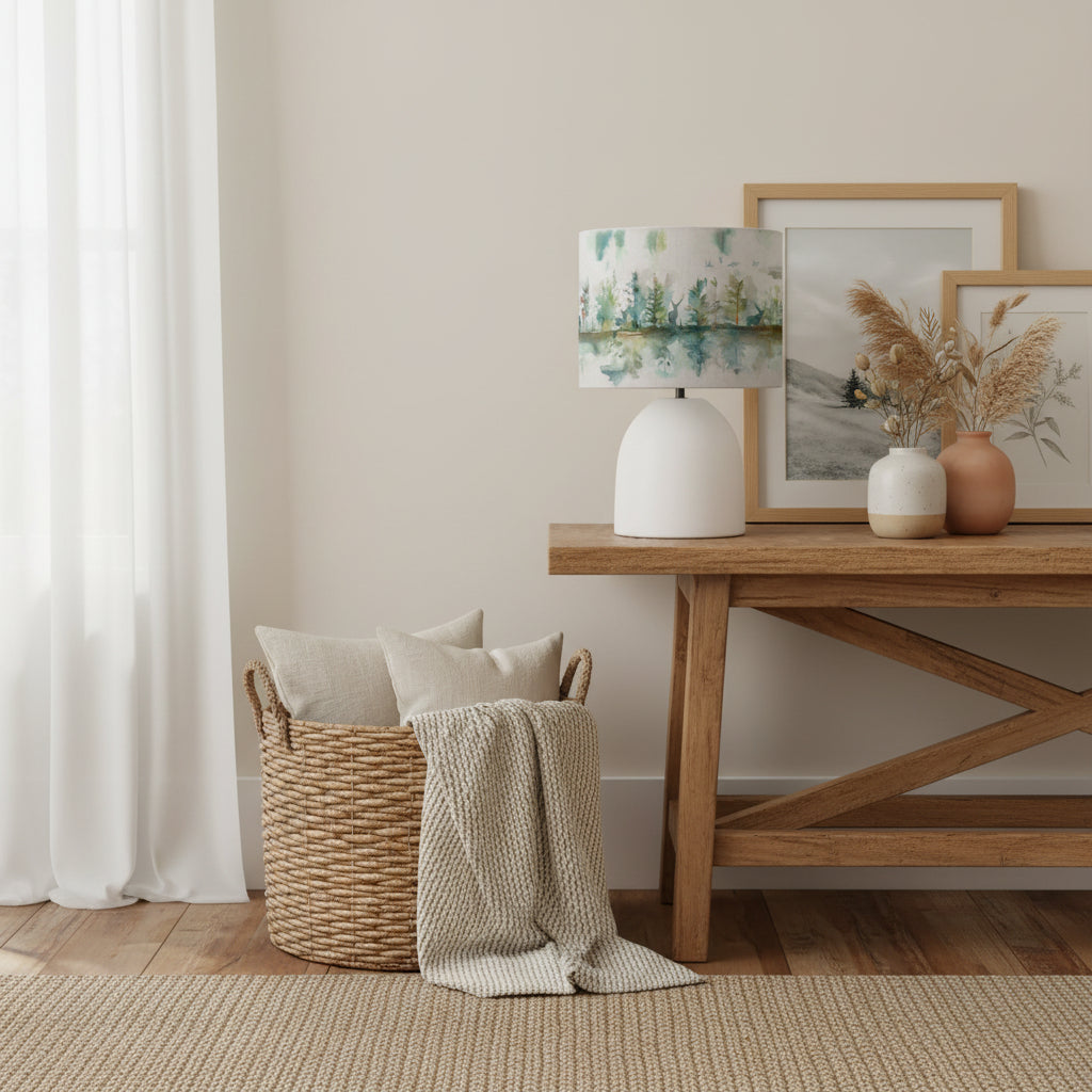 Voyage Maison (Riva Home) Voyage Maison Lamp Bundle WILDERNESS & LARISSA - COMPLETE TABLE LAMP ECRU | TOPAZ by Voyage Maison