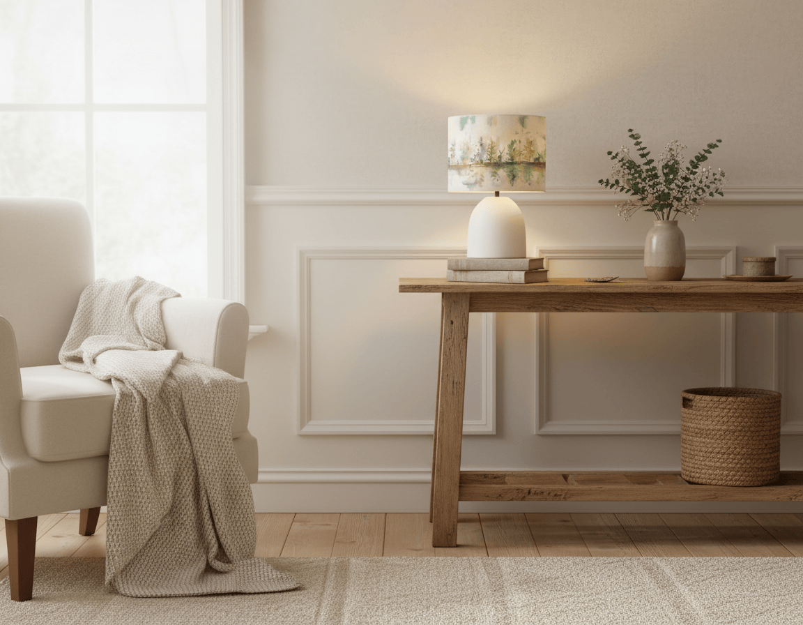 Voyage Maison (Riva Home) Voyage Maison Lamp Bundle WILDERNESS & LARISSA - COMPLETE TABLE LAMP ECRU | TOPAZ by Voyage Maison