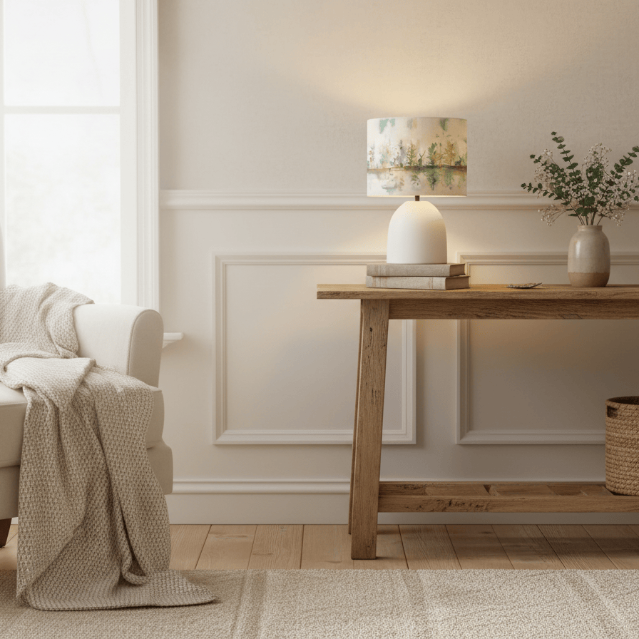 Voyage Maison (Riva Home) Voyage Maison Lamp Bundle WILDERNESS & LARISSA - COMPLETE TABLE LAMP ECRU | TOPAZ by Voyage Maison