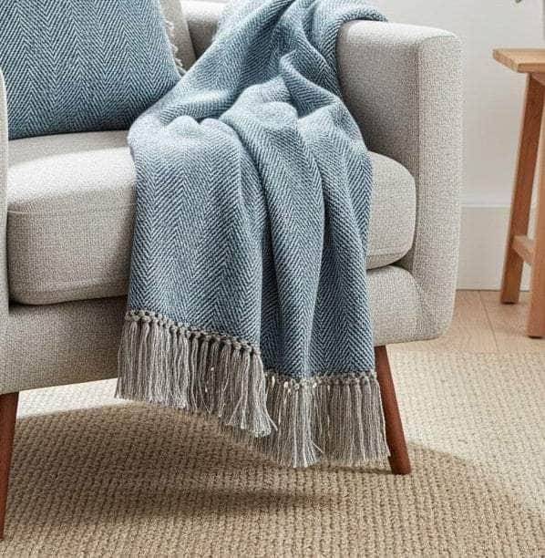 Voyage Maison (Riva Home) Voyage Maison Throw Oryx Capri Lined Throw by Voyage Maison