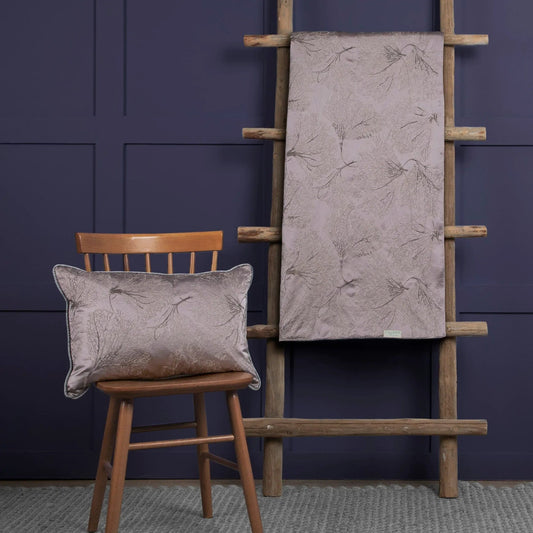 Voyage Maison (Riva Home) Voyage Maison Throw Voyage Maison Sitara Luxurious Quartz Satin Throw - 125x200cm - LIMITED EDITION