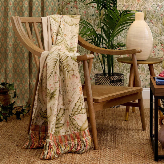 Voyage Maison (Riva Home) Voyage Maison Throw Voyage Maison Tropical Utopia Throw Lotus