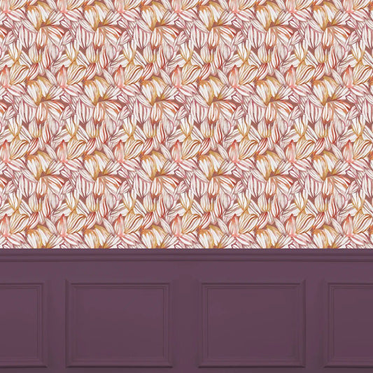 Voyage Maison Voyage Maison Wallpaper Animals Topia 1.4m Wide Width Wallpaper (By The Metre) in Amber