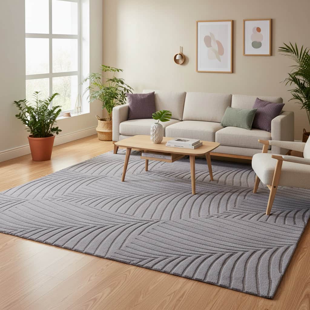 Wedgwood (Brink & Campman) Designer Rugs 120 centimetres by 180 centimetres (approx. 3 foot 11 inches by 5 foot 11 inches) / Grey WEDGWOOD FOLIA AREA RUG by Brink & Campman