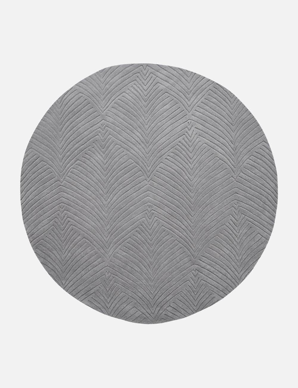 Wedgwood (Brink & Campman) Designer Rugs ROUND 150cm / Cool Grey Wedgwood Folia 2.0 Pure New Wool Rug (available in 3 colours) by Brink & Campman