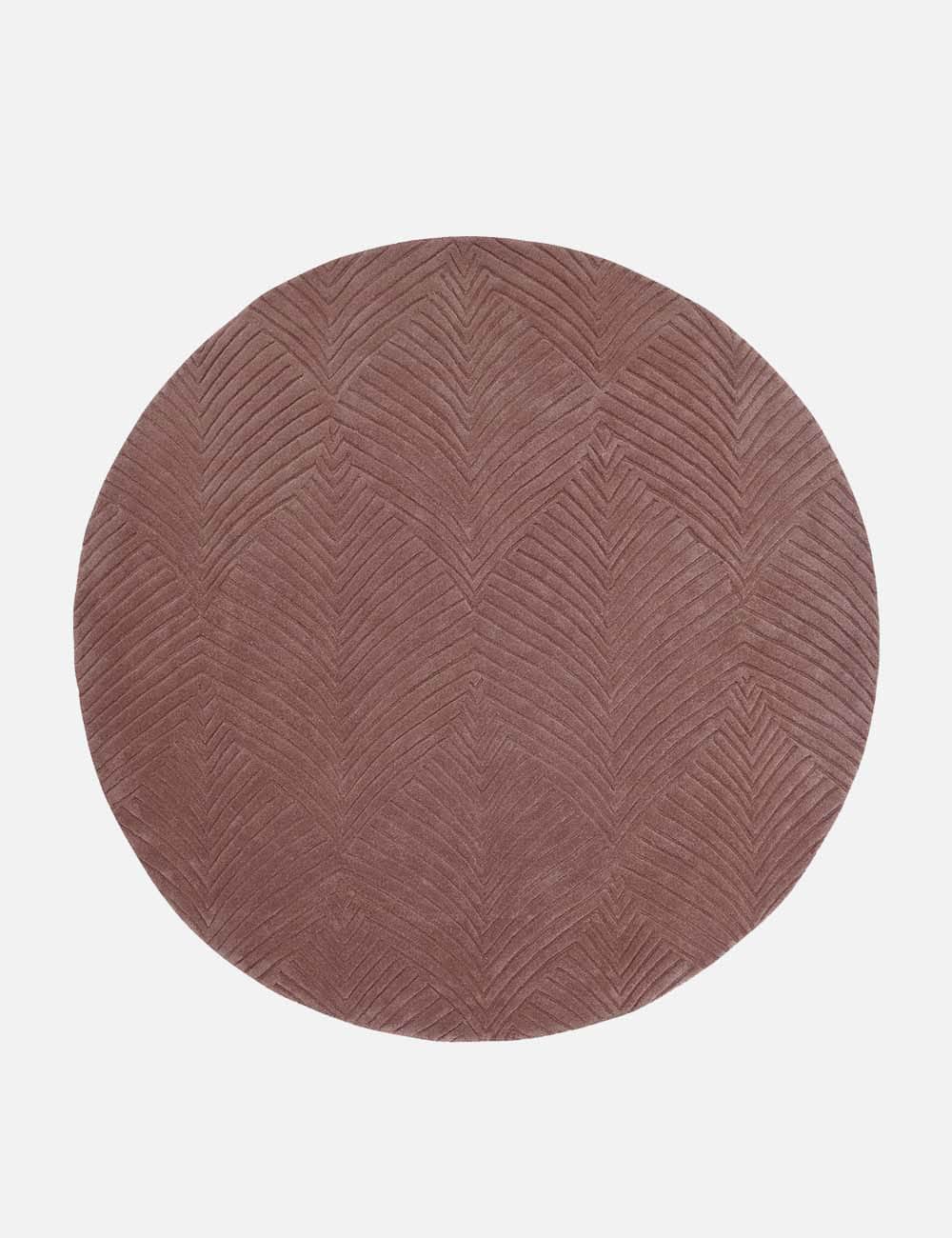 Wedgwood (Brink & Campman) Designer Rugs ROUND 150cm / Mink Wedgwood Folia 2.0 Pure New Wool Rug (available in 3 colours) by Brink & Campman