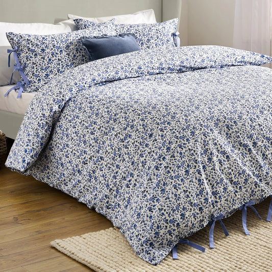 Wylder (Riva Home) Bedspread Wylder Nature Hannah Duvet Cover Set – Blue