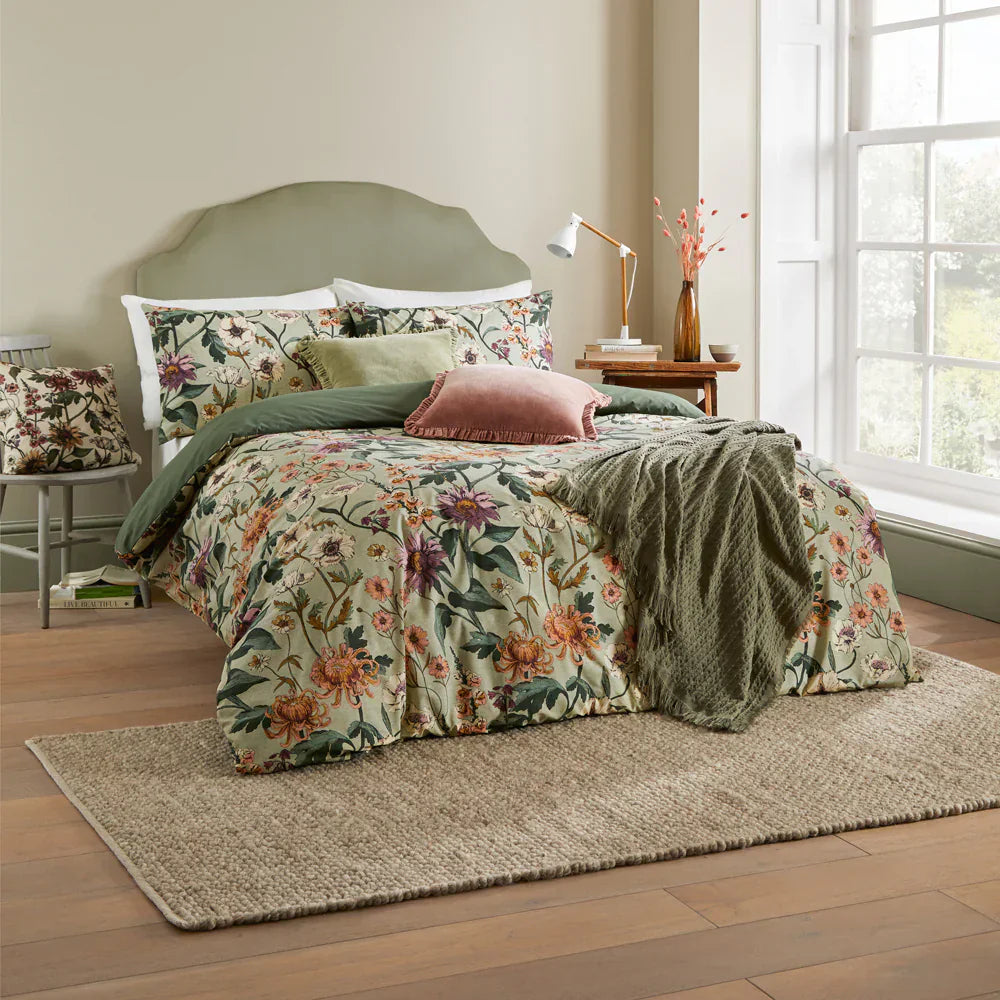 Wylder (Riva Home) Duvet Cover set WALLFLOWER BOTANICAL DUVET COVER SET by Wylder