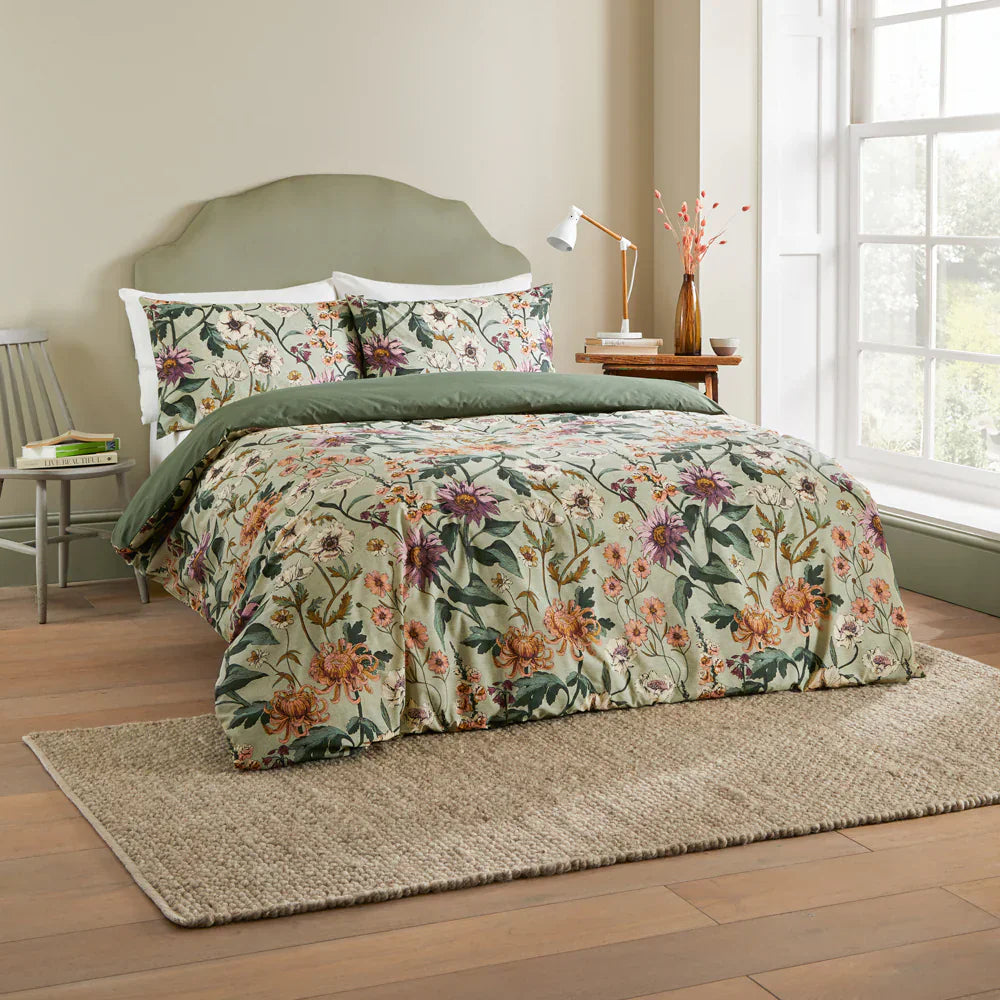 Wylder (Riva Home) Duvet Cover set WALLFLOWER BOTANICAL DUVET COVER SET by Wylder