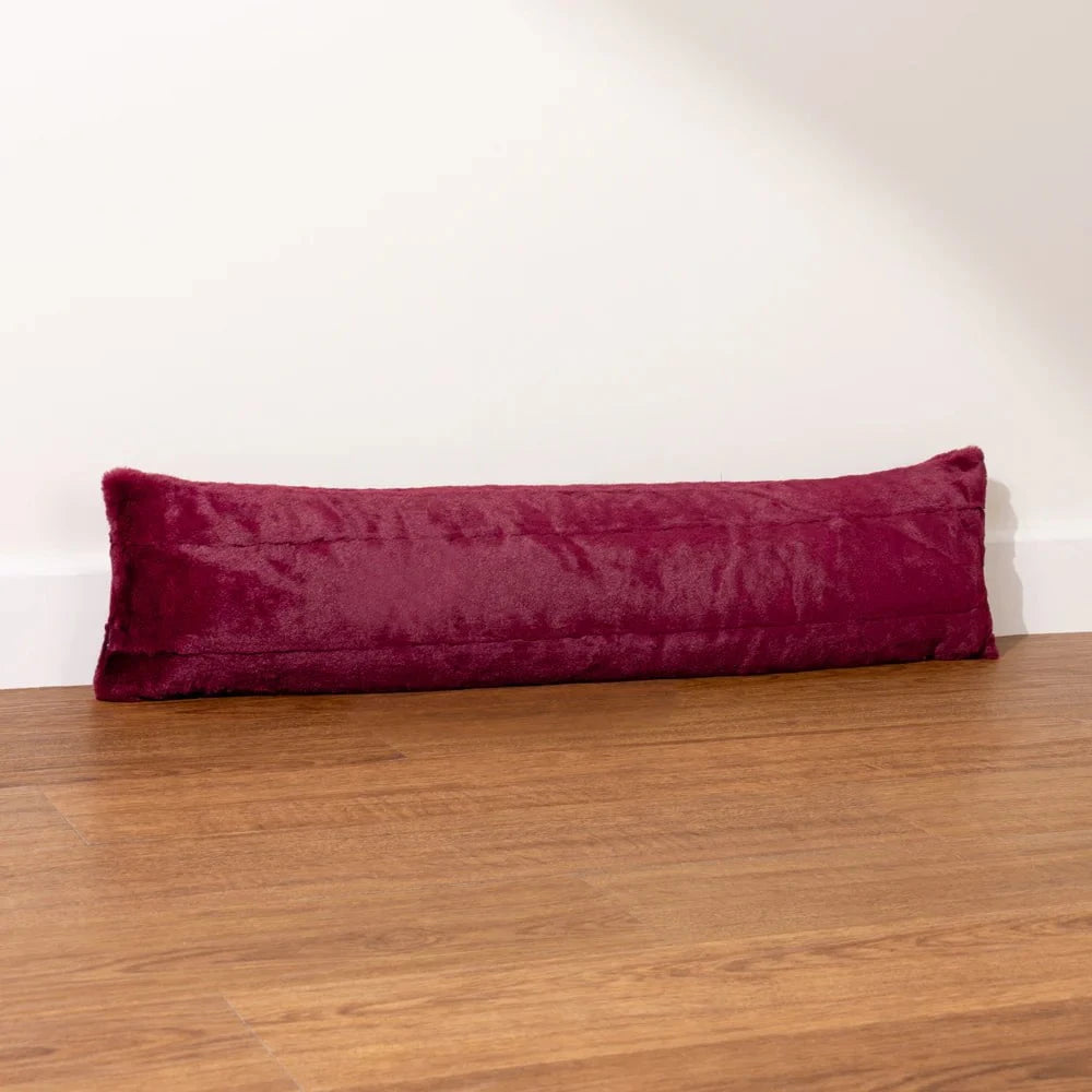 Wylder (Riva Home) Interior Design Range Ruby EMPRESS FAUX FUR DRAUGHT EXCLUDER | by Paoletti