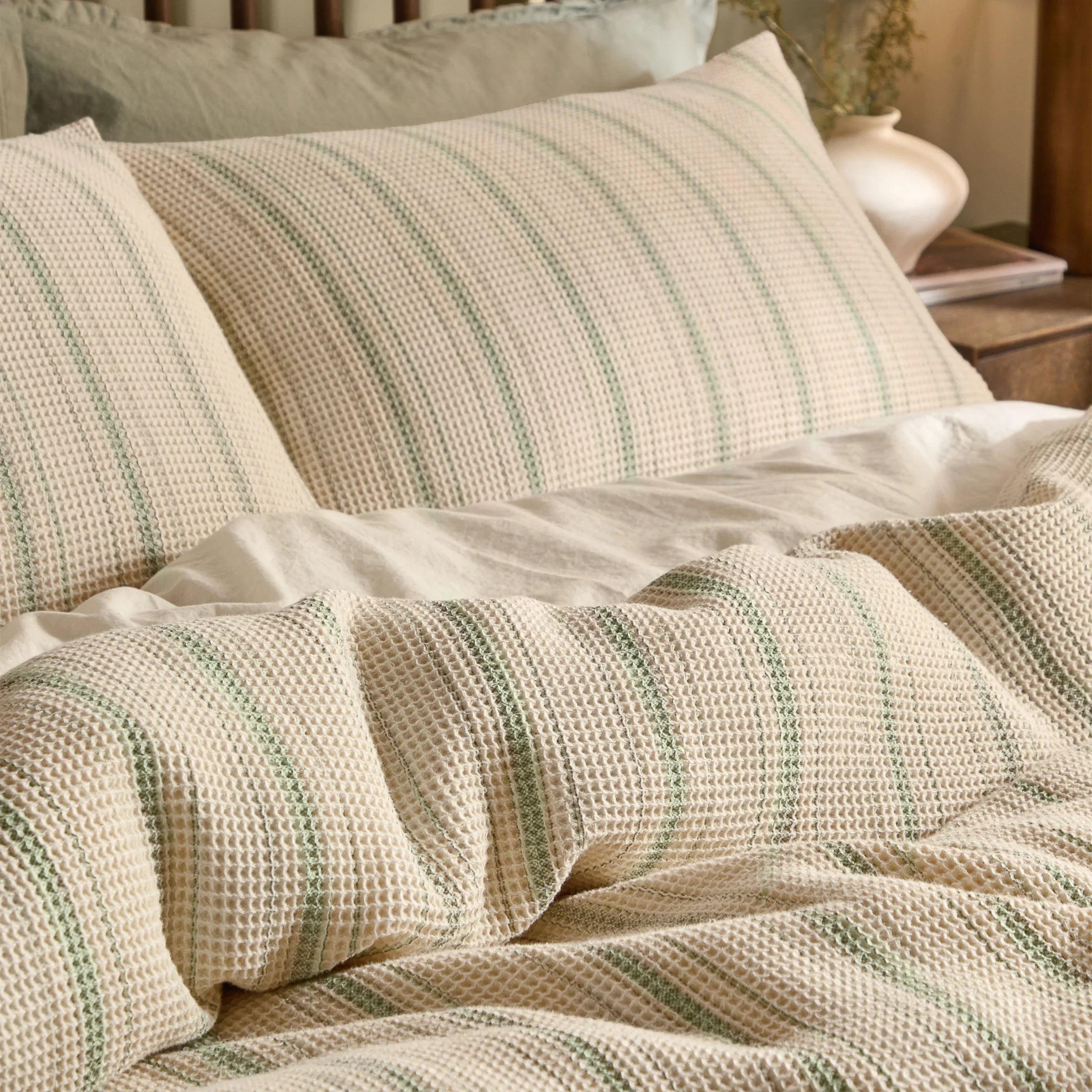 Yard (Riva Home) Duvet Cover set SELBY WAFFLE DUVET COVER SET by Yard