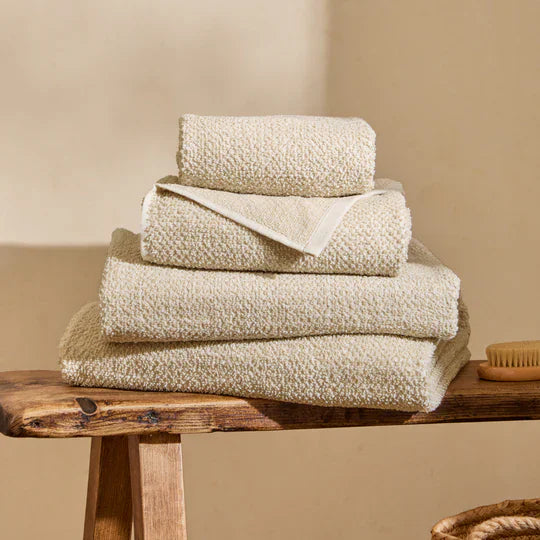 Yard (Riva Home) Home Accessories HEBDEN TEXTURED WAFFLE TOWEL COLLECTION by Yard